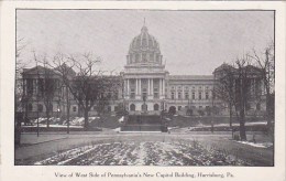 Pennsylvania Harrisburg View Of West Side Of Pennsylvanias New Capitol Building - Harrisburg