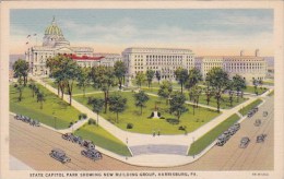 Pennsylvania Harrisburg State Capitol Park Showing New Building Group - Harrisburg