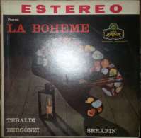 LP Argentino De Bergonzi, Tebaldi Y Serafin - Opéra & Opérette