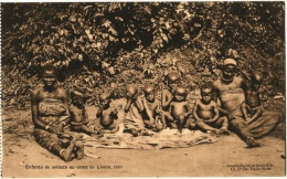 Enfants De Soldats Au Camp De Lisala, 1901 - Autres & Non Classés