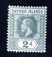 587 )  Cayman Islands  SG.#43 Mint*  Offers Welcome - Kaaiman Eilanden