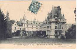 CPA 95 - VIGNY - Château - Donjon Et Cour....... - Vigny