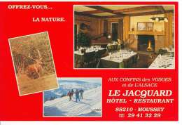 88 - MOUSSEY - HOTEL RESTAURANT LE JACQUARD - Moussey