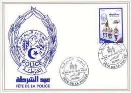 Algérie Algeria N° 1658 Police Hélicoptères Avions Parade Helicopters Aircraft  Aviones Helicópteros Policía Polizei Hub - Police - Gendarmerie