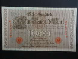 1910 N - 21 Avril 1910 - Billet 1000 Mark - Allemagne - Série N : N° 2104364 N - Banknote Deutschland Germany - 1.000 Mark