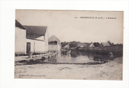 Carte 1910 ANGERVILLE /  L'ABREUVOIR - Angerville