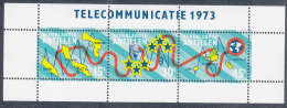 ANTILLES NEERLANDAISES BLOC FEUILLET Y&T 2 TELECOMMUNICATIONS  1973 NEUF SANS CHARNIERES - Antillen