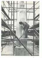 Daniel Drouet Sculpte Le Monument Aux Morts De Lanester , Photographe Yves Kervinio, édition CPC - Bourses & Salons De Collections