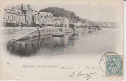 76 DUCLAIR - (1900) Le Quai De Rouen - D17 64 - Duclair