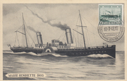 Oostende - Dover Marie Henriette 1893 - Commerce