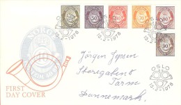 NORWAY   #FDC FROM YEAR 1978 - FDC