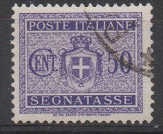 1945 (79) Segnatasse Stemma Senza Fasci E Senza Filigrana Cent 50 (usato) - Leggi Messaggio Del Venditore - Strafport