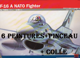 - ITALERI  - Maquette Avion F-16 A NATO Fighter - 1/48°- Réf 72841 - Vliegtuigen