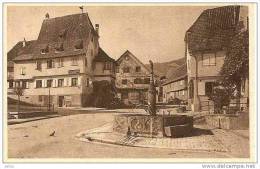 DAMBACH PLACE ET FONTAINE  REF15722 - Dambach-la-ville