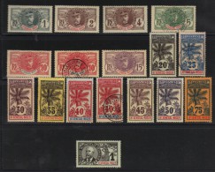 HAUT SENEGAL & NIGER N° 1 à 15 */ Obl. - Unused Stamps