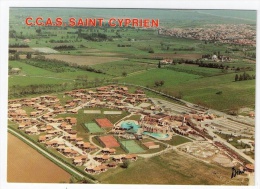 Saint-Cyprien, C.C.A.S., Colonie De Las Monges, Vue Aérienne, Tél., Cliché Jamin, éd. Dino 5603-L - Saint Cyprien