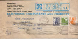 Romania-Cover Personalized Circulated In 1993 ,Factory Baneasa,Electronic Components And Products - Informatik