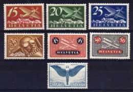 Switzerland - 1923/25 - Airmails (Part Set) - MH - Nuovi