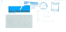 BRD Potsdam -Mark Privatpost 2012 Die Briefboten Briefumschlag Hans Otto Theater - Private & Local Mails