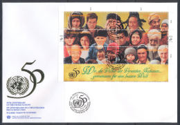 UN Maxi FDC - WE 1995 01 - 50 Years United Nations - FDC