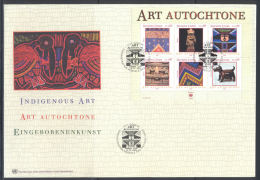 UN Maxi FDC - GE 2003 01 - Indigenous Art (I) - Art Autochtone - Eingeborenenkunst - FDC