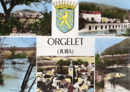 ORGELET MULTIVUS VUE GENERALE AVEC LE MONT-ORGIER LA CHARTREUSE-DE-VAUCLUSE PONT DE LA PYLE L'EGLISE - Orgelet