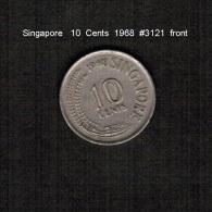 SINGAPORE     10  CENTS  1968  (KM # 3) - Singapour