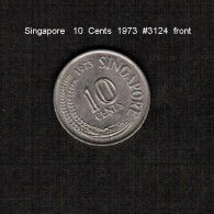 SINGAPORE     10  CENTS  1973  (KM # 3) - Singapour