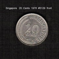 SINGAPORE     20  CENTS  1976  (KM # 4) - Singapur