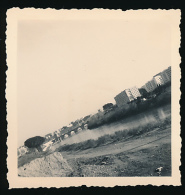 Photo Originale (Décembre 1954) : ROME, Le Tibre, Fleuve, Berge, Pont, Immeubles (Italie) - Ponts