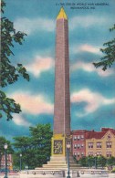 Indiana Indianapolis The Obelisk World War Memorial - Indianapolis