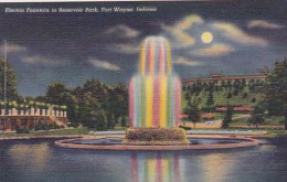 Indiana Fort Wayne Electric Fountain In Reservoir Park - Fort Wayne