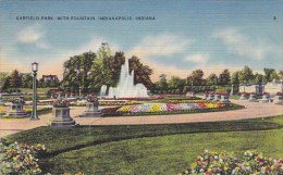 Indiana Indianapolis Garfield Park With Fountain - Indianapolis