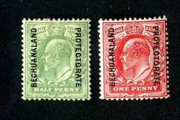 646 )  Bechuanaland  SG# 67-68  Mint*  Offers Welcome - 1885-1964 Protectorado De Bechuanaland