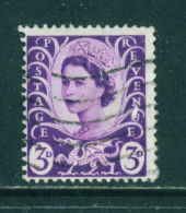 WALES - 1967 To 1969  Queen Elizabeth  3d  Used As Scan - Wales