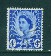 WALES - 1967 To 1969  Queen Elizabeth  4d  Used As Scan - Gales