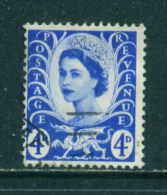 WALES - 1967 To 1969  Queen Elizabeth  4d  Used As Scan - Gales