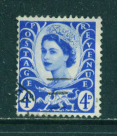 WALES - 1967 To 1969  Queen Elizabeth  4d  Used As Scan - Wales