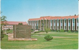 Helena MT Montana, O'Connell Hall Carroll College Campus, School Education, C1960s Vintage Postcard - Helena