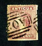 683 ) Antigua SG#6  Used   Offers Welcome - 1858-1960 Colonia Britannica