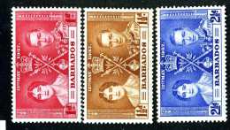 704 ) Barbados SG#245-47 Mint*   Offers Welcome - Barbados (...-1966)