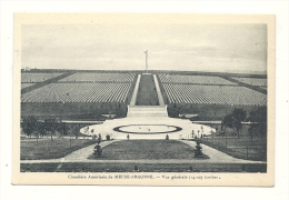 Cp, Militaria, Cimetière Américan De Meuse-Argonne - Vue Générale - Cimetières Militaires