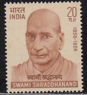 India MNH 1970, Swami Shraddhanand, Social Reformer & Patriot, - Nuovi