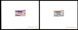 FRENCH POLYNESIA/Polynésie/Polyn Esien 1970 Logo Universal Post Union DeLuxe:2  [prueba Druckprobe épreuve Prova Proeven - Ongetande, Proeven & Plaatfouten