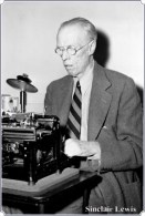 NOBEL PRIZE WINNERS Sinclair Lewis Stamped Card 0951-3 - Premio Nobel