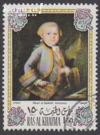 1972 - RAS AL-KHAIMAH - Y&T 92B (PA) [Wolfgang Amadeus Mozart (1756-1791)] - Ra's Al-Chaima