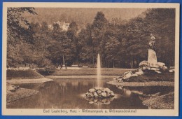 Deutschland; Bad Lauterberg Harz; Wissmannpark Und Denkmal - Bad Lauterberg