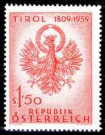 ÖSTERREICH 1959 Nr 1067 Postfrisch 280FFE - 1945-60 Unused Stamps