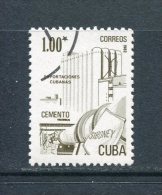 CUBA - Y&T N° 2345 - Exportations - Ciment - Oblitérés