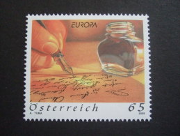 AUSTRIA    CEPT  2008    THE LETTER, LE LETTRE,     MNH **     (IS6401-065) - 2008